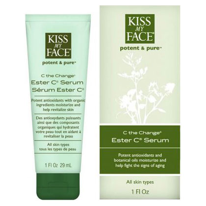 Kiss My Face Organic Face Care - C The Change Ester C Serum 1 oz, from Kiss My Face