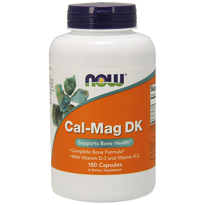 NOW Foods Cal-Mag DK, 180 Capsules, NOW Foods