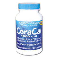 21st Century HealthCare Calcium CoraCal 1000 mg 120 Capsules, 21st Century Health Care