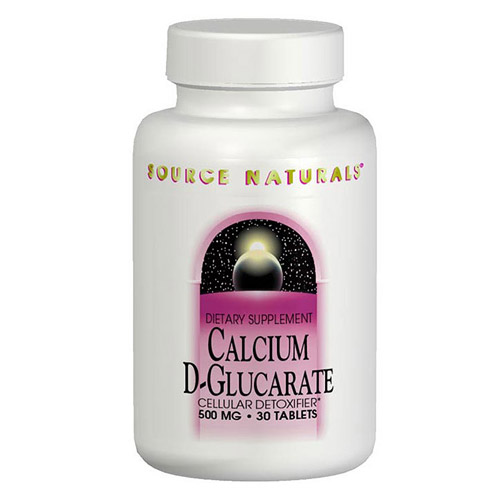Source Naturals Calcium D-Glucarate 500mg 120 tabs from Source Naturals