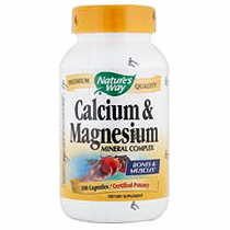 Nature's Way Calcium & Magnesium 250 caps from Nature's Way