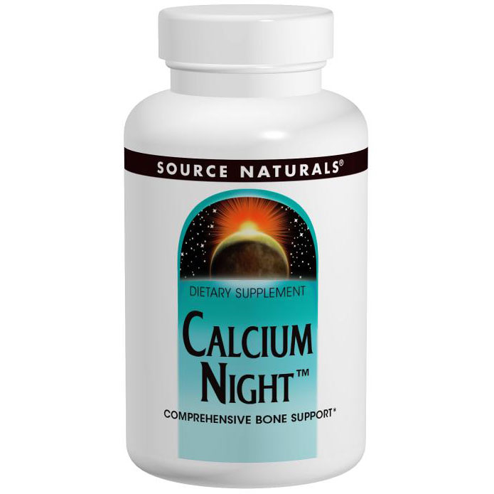 Source Naturals Calcium Night 120 tabs from Source Naturals