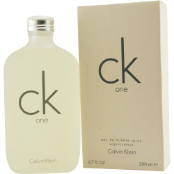 Calvin Klein Perfume Calvin Klein CK One Fragrance Edt Spray for Unisex, 6.7 oz