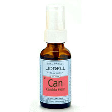 Liddell Laboratories Liddell Candida Yeast Homeopathic Spray, 1 oz