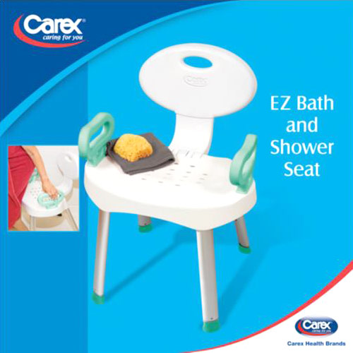 Carex Health Brands Carex EZ Bath & Shower Seat with Handles