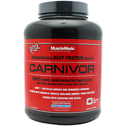 MuscleMeds Carnivor Protein Powder, Beef Protein Isolate, 4 lb, MuscleMeds