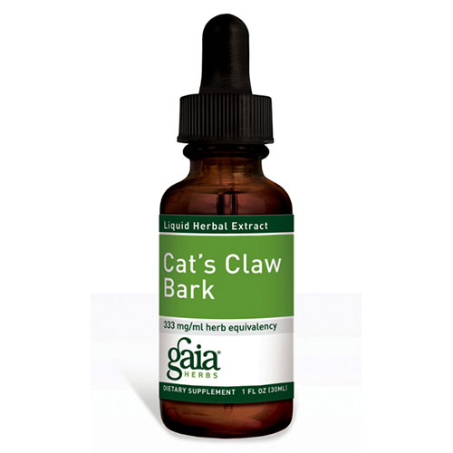 Gaia Herbs Cat's Claw Bark Liquid, 4 oz, Gaia Herbs