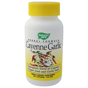 Nature's Way Cayenne Garlic 100 caps from Nature's Way