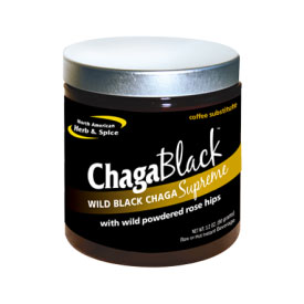 North American Herb & Spice Chaga Black Tea, ChagaBlack, 3.2 oz, North American Herb & Spice