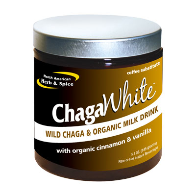 North American Herb & Spice Chaga White Tea, ChagaWhite, 5.1 oz, North American Herb & Spice