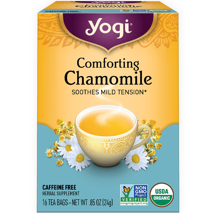 Yogi Tea Comforting Chamomile Tea (Tension Relief) 16 tea bags from Yogi Tea