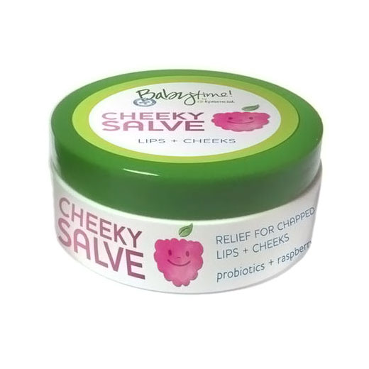 Babytime by Episencial Baby Time Cheeky Salve, for Chapped Lips & Cheeks, 0.5 oz, Babytime by Episencial