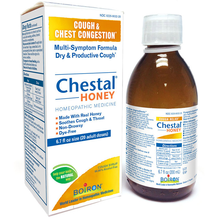 Boiron Homeopathics Chestal Cough Syrup 4.2 fl oz from Boiron
