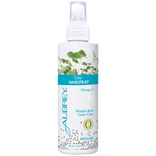 Aubrey Organics Chia Hairspray - Regular Hold, 8 oz, Aubrey Organics