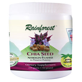 Ultra Laboratories Rainforest Chia Seeds Crushed Powder, 8 oz, Ultra Laboratories
