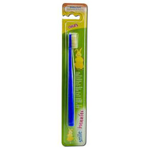 Smile Brite Smile Bunnies Child's Natural Toothbrush, Extra Soft, Smile Brite