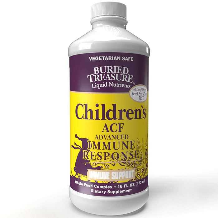 Buried Treasure Children's ACF, Immune Support Liquid, 16 oz, Buried Treasure