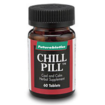 Futurebiotics Chill Pill ( Cool and Calm ) 60 tabs, Futurebiotics