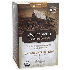Numi Tea Chocolate Pu-Erh Tea (PuErh, Pu Erh), 16 Tea Bags, Numi Tea