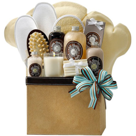 Generic Chocolate Truffle Spa Decadence Gift Basket, Bath & Beauty Gift Set