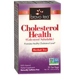 Bravo Tea Cholesterol Health Herbal Tea, 20 Tea Bags, Bravo Tea