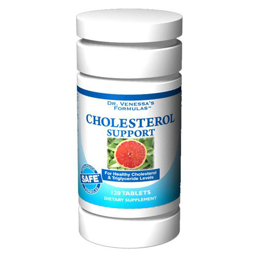 Dr. Venessa's Formulas Cholesterol Support, 120 Tablets, Dr. Venessa's Formulas