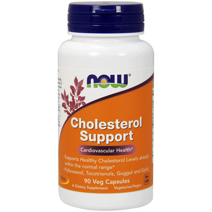 NOW Foods Cholesterol Support, 90 Vcaps, NOW Foods
