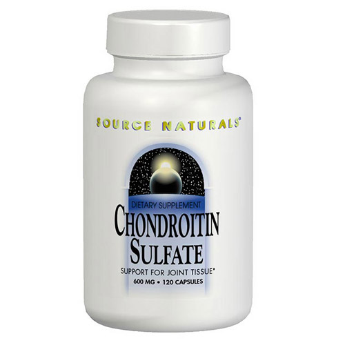 Source Naturals Chondroitin Sulfate 600mg 120 tabs from Source Naturals