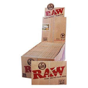 Glow Industries Cigarette Papers, Raw 1.5, Glow Industries