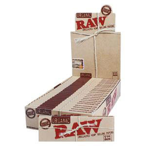 Glow Industries Cigarette Papers, Raw Organic 1.25, Glow Industries