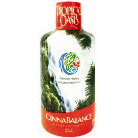 Tropical Oasis CinnaBalance Liquid Supplement with Cinnamon, 32 oz, Tropical Oasis