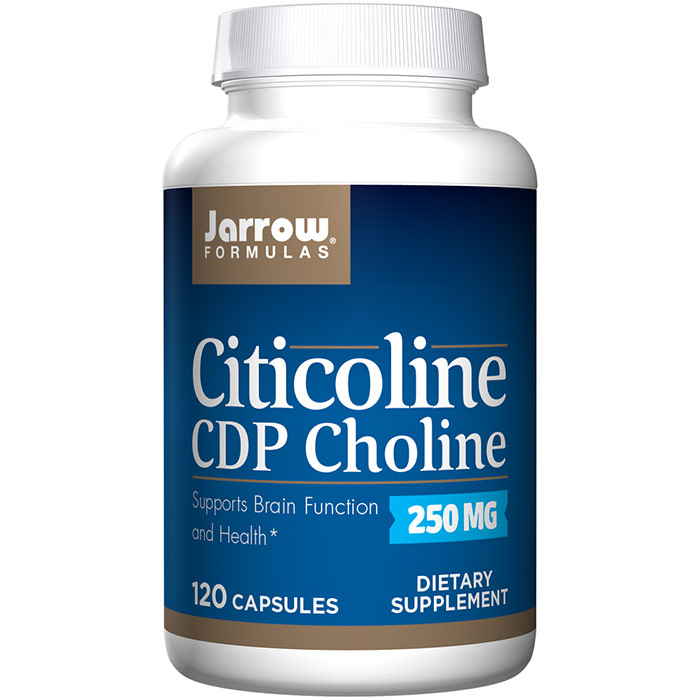 Jarrow Formulas Citicoline (CDP Choline) 250 mg, 120 Capsules, Jarrow Formulas
