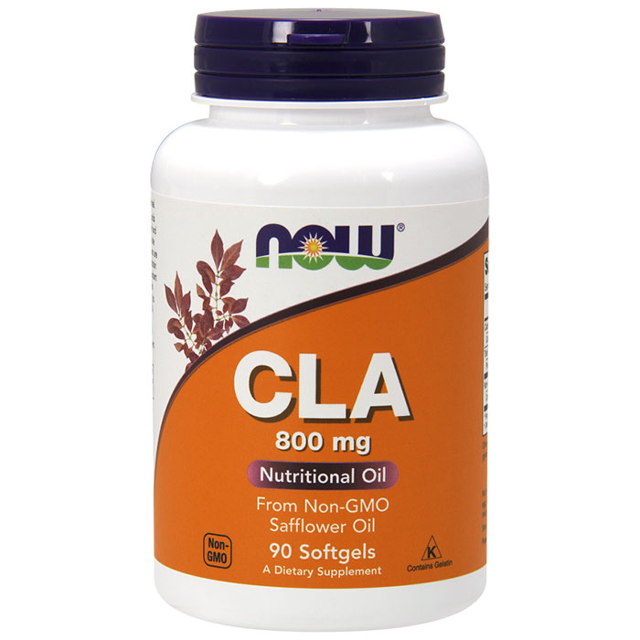 NOW Foods CLA (Conjugated Linoleic Acid) 800mg 90 Softgels, NOW Foods