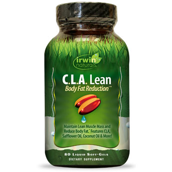 Irwin Naturals CLA Lean, Body Fat Reduction, 80 Liquid Softgels, Irwin Naturals