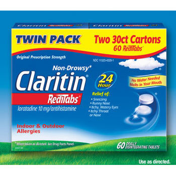 Claritin Claritin RediTabs 10 mg, Fast Dissolving, 60 Tablets
