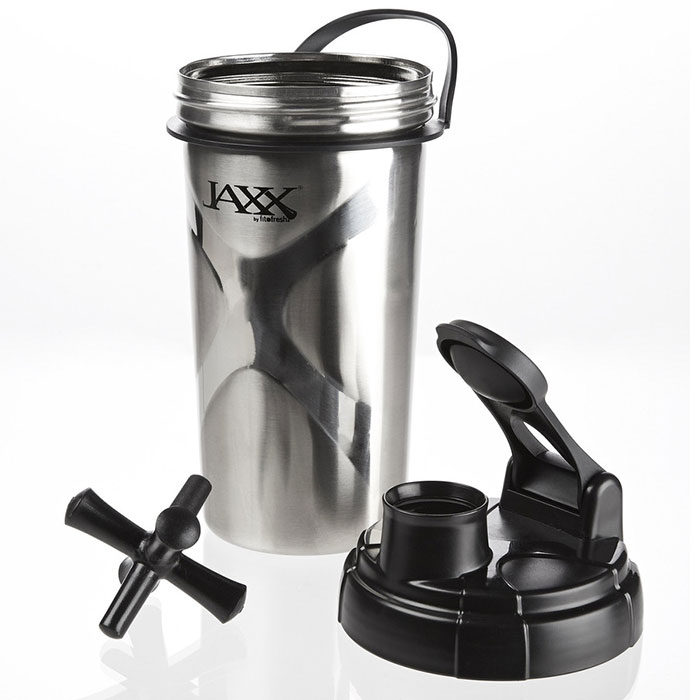 VitaMinder Fit & Fresh CleanTek Stainless Steel Shaker Cup, 26 oz, VitaMinder