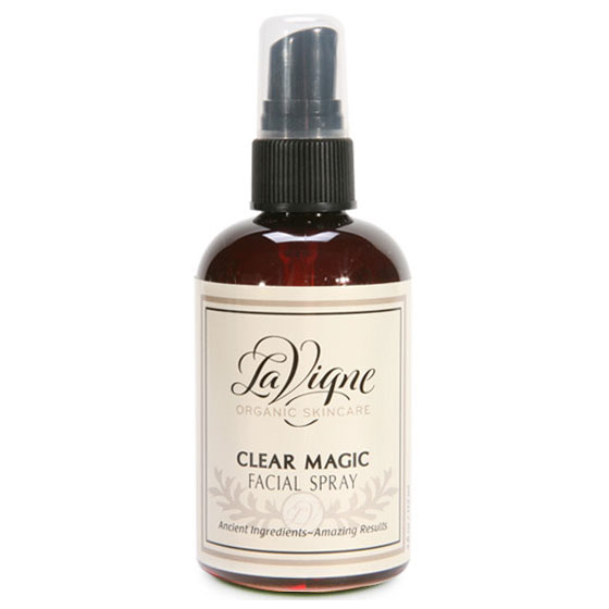 LaVigne Organic Skincare Clear Magic Mist Facial Spray, 4 oz, LaVigne Organic Skincare