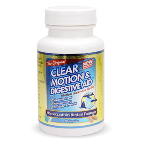 Clear Products Clear Motion & Digestive Aid, 60 Capsules, Clear Products