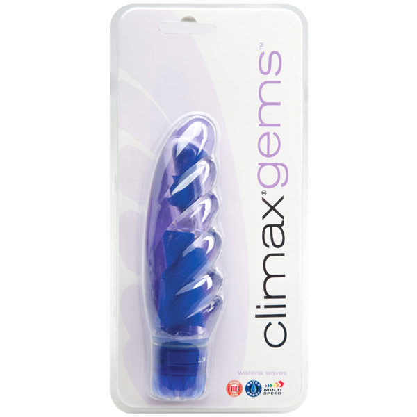 Topco Climax Climax Gems Waterproof Vibrator, Wisteria Waves, Topco Climax