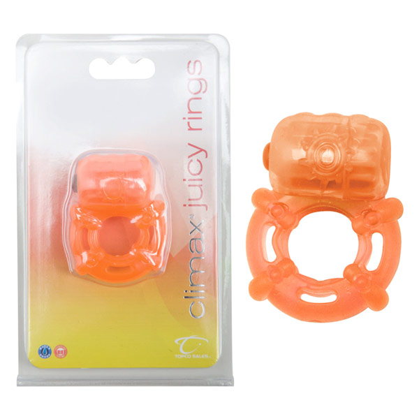 Topco Climax Climax Juicy Rings, Orange, Topco Climax