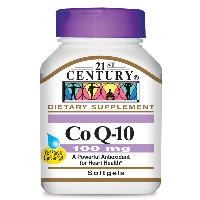 21st Century HealthCare Co-Q10 100 mg, 90 Softgels, 21st Century HealthCare