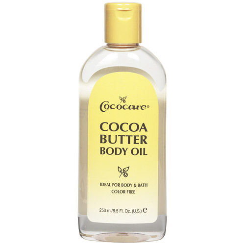 Cococare Cocoa Butter Body Oil, Massage & Bath Oil, 8.5 oz, Cococare