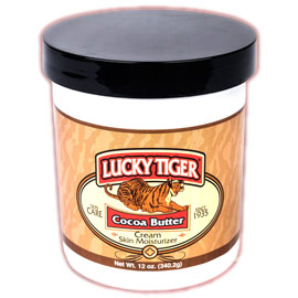 Lucky Tiger Barbershop Classics Cocoa Butter Cream, 12 oz, Lucky Tiger