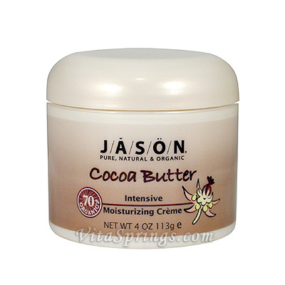 Jason Natural Cocoa Butter Creme with Vitamin E 4 oz, Jason Natural