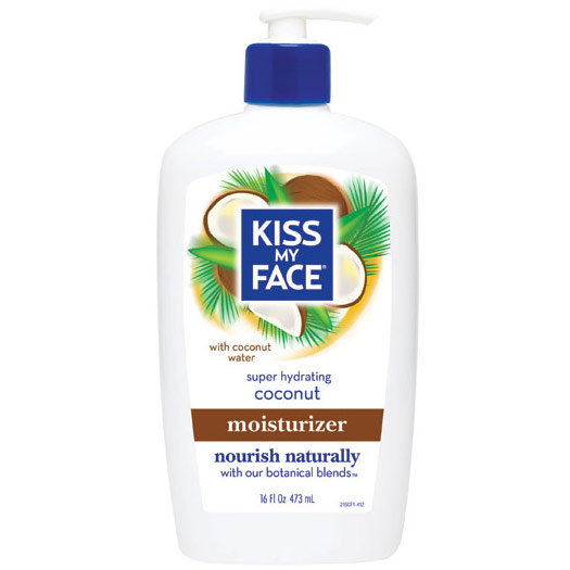 Kiss My Face Coconut Moisturizer Lotion, 16 oz, Kiss My Face