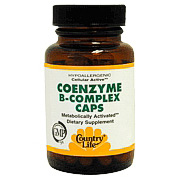 Country Life Coenzyme B-Complex 120 Vegicaps, Country Life