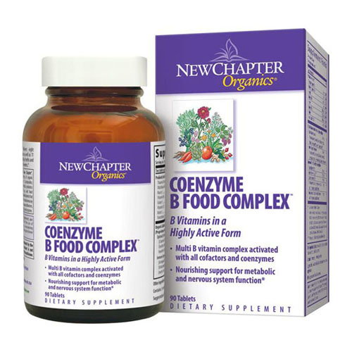 New Chapter Coenzyme B Food Complex, 90 Tablets, New Chapter