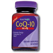 Natrol CoQ10 (CoEnzyme Q-10) 30mg 30 caps from Natrol