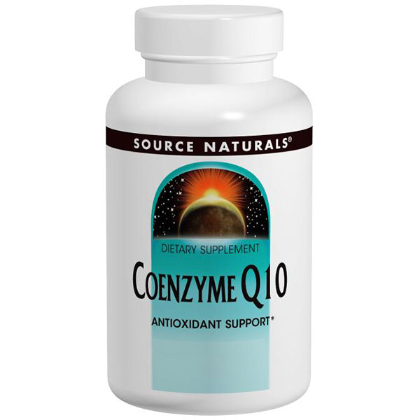 Source Naturals Coenzyme Q10 200 mg, CoQ10 Antioxidant, 90 Softgels, Source Naturals