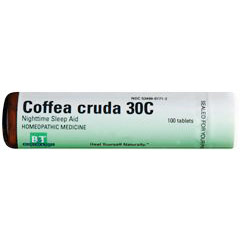 Boericke & Tafel Coffea Cruda 30C, 100 Tablets, Boericke & Tafel Homeopathic